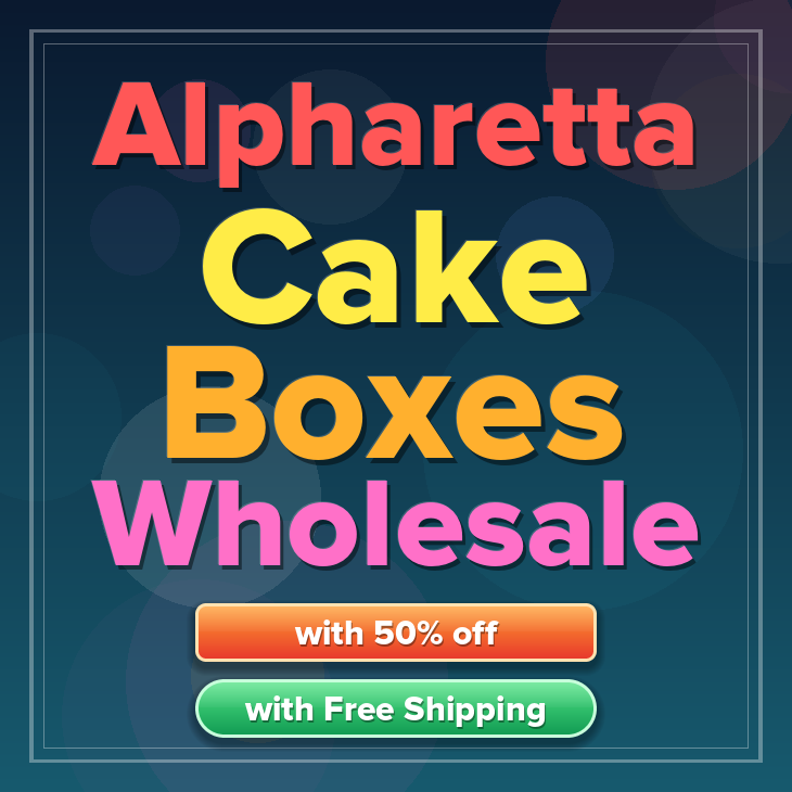 Alpharetta cake boxes