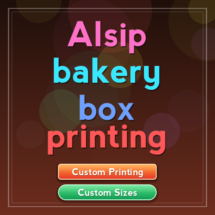 Alsip bakery box printing