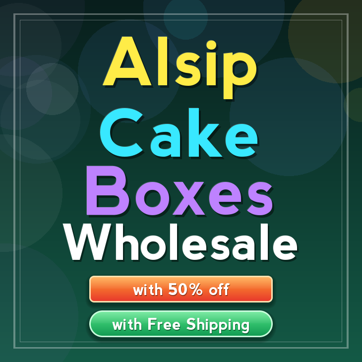 Alsip cake boxes