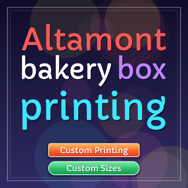 Altamont bakery box printing