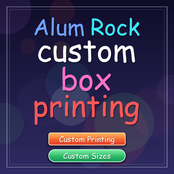 Alum Rock custom box printing
