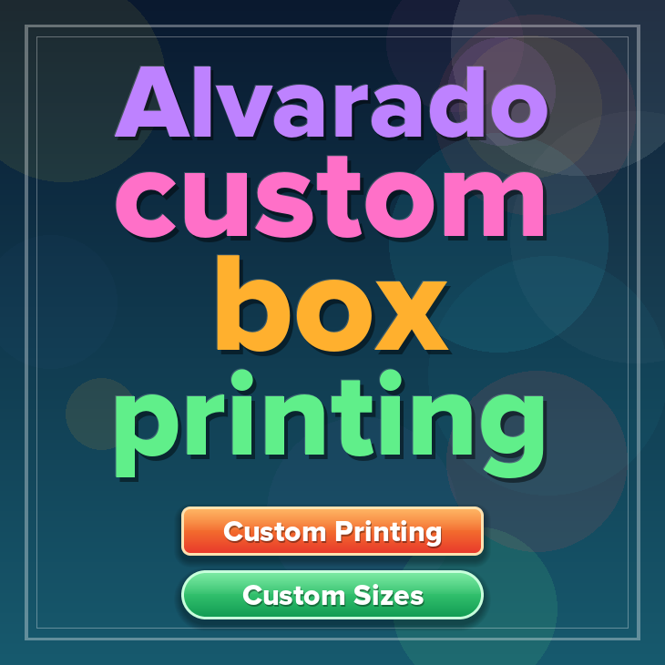 Alvarado custom box printing