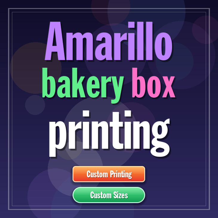 Amarillo bakery box printing