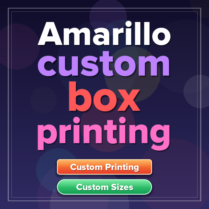 Amarillo custom box printing