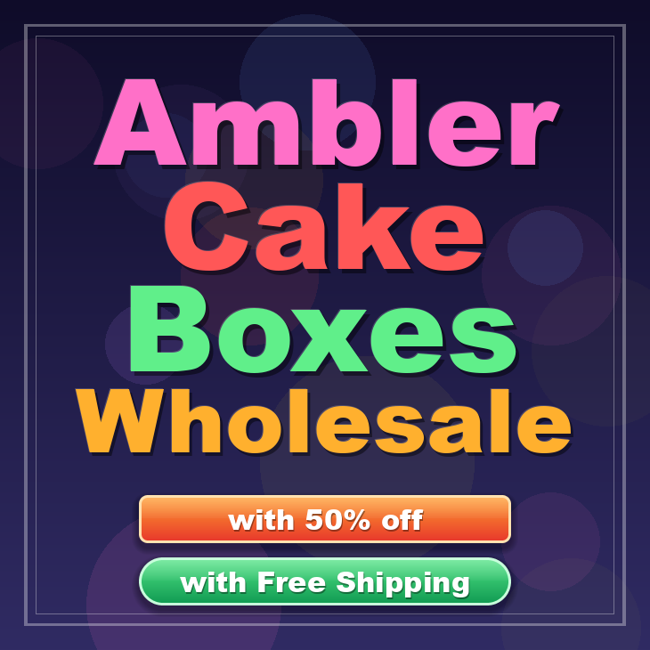 Ambler cake boxes