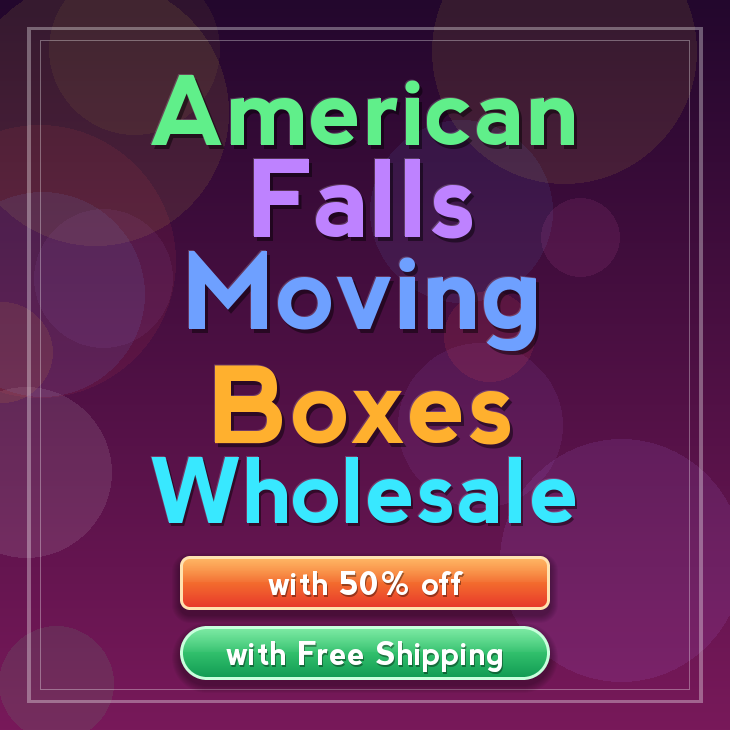 American Falls moving boxes