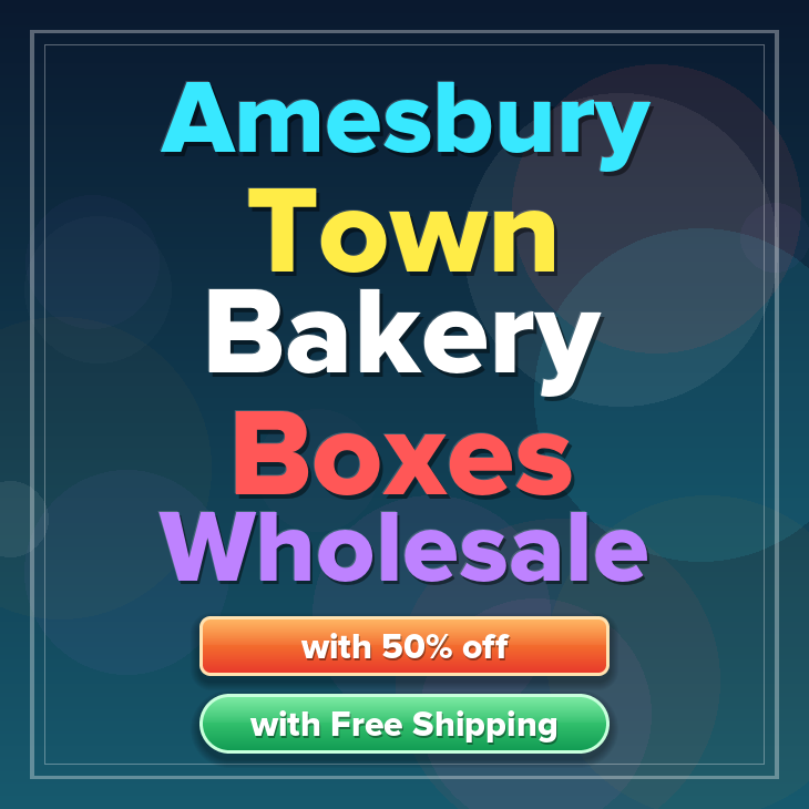 Amesbury Town bakery boxes