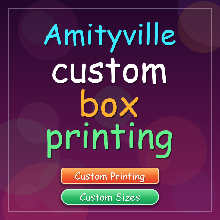 Amityville custom box printing