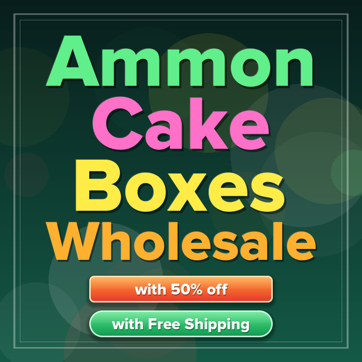 Ammon cake boxes