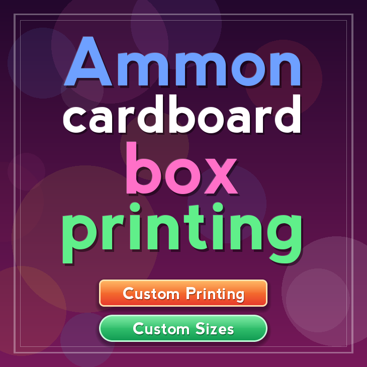 Ammon cardboard box printing