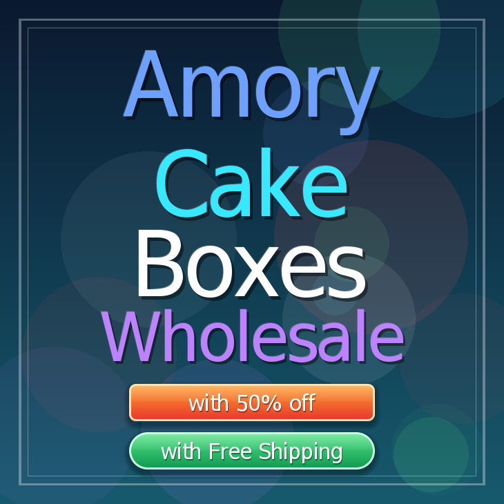 Amory cake boxes