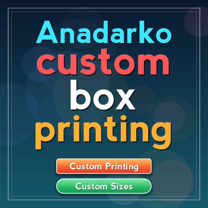Anadarko custom box printing
