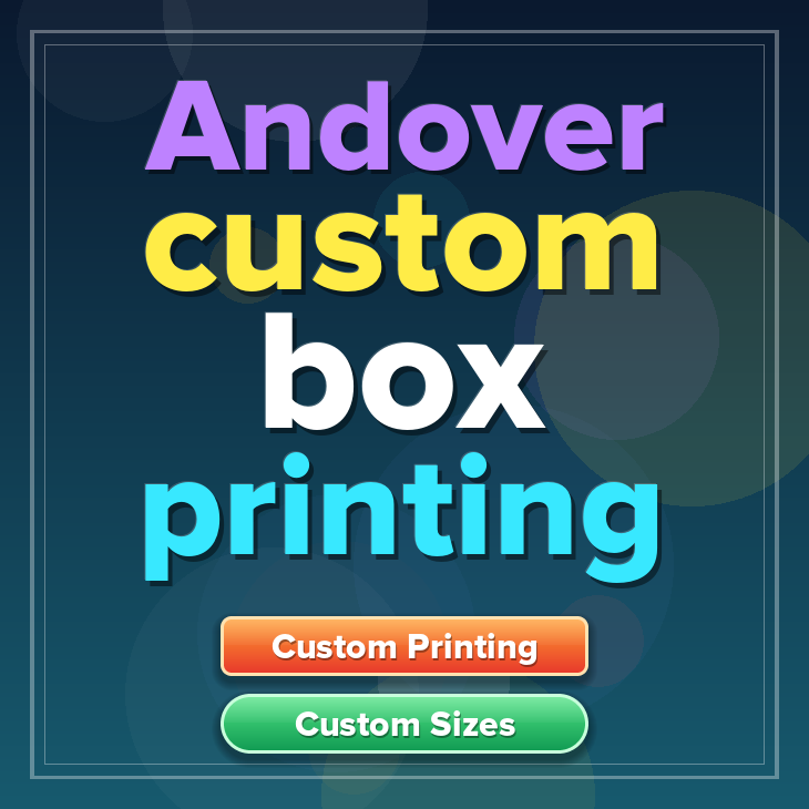 Andover custom box printing