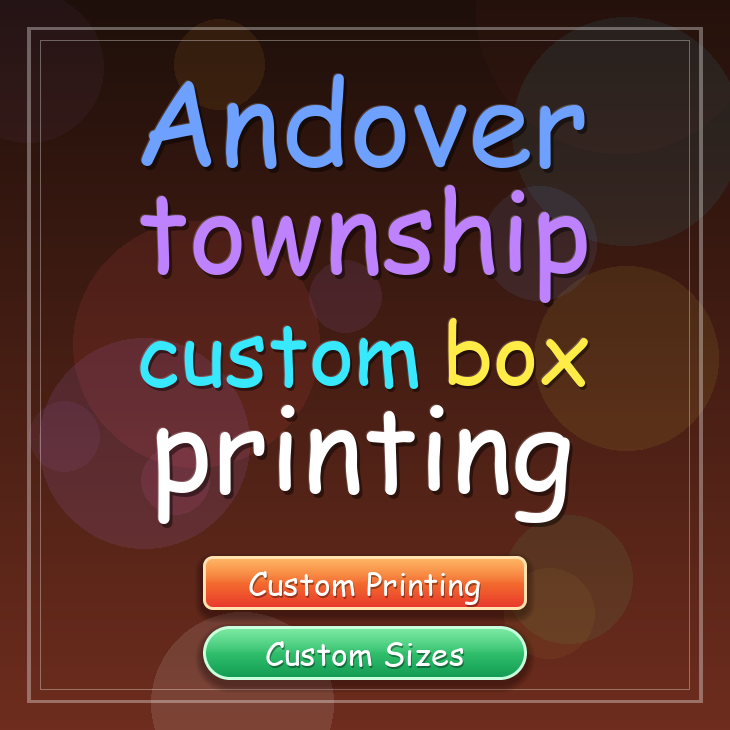 Andover township custom box printing