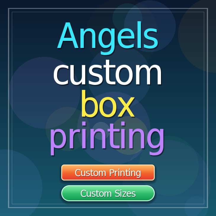 Angels custom box printing