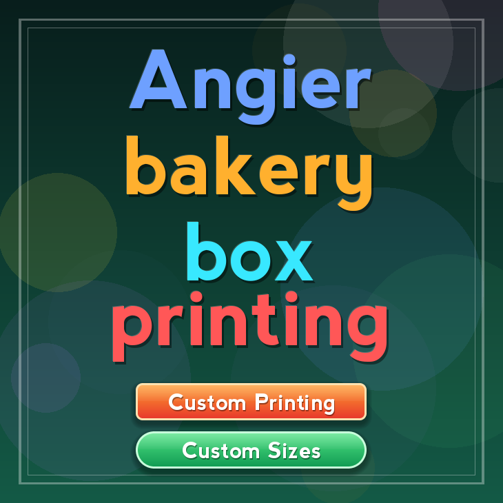 Angier bakery box printing