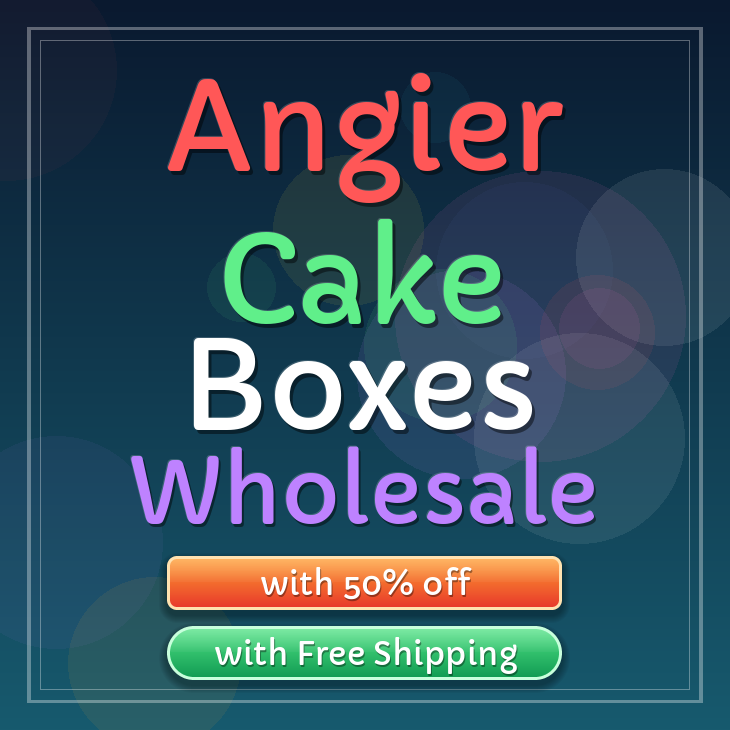 Angier cake boxes