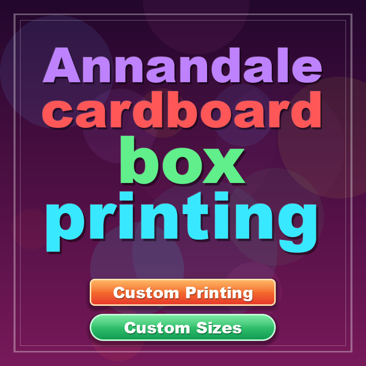Annandale cardboard box printing