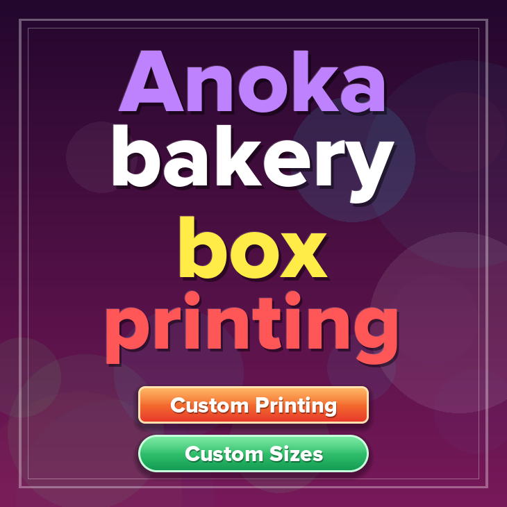 Anoka bakery box printing