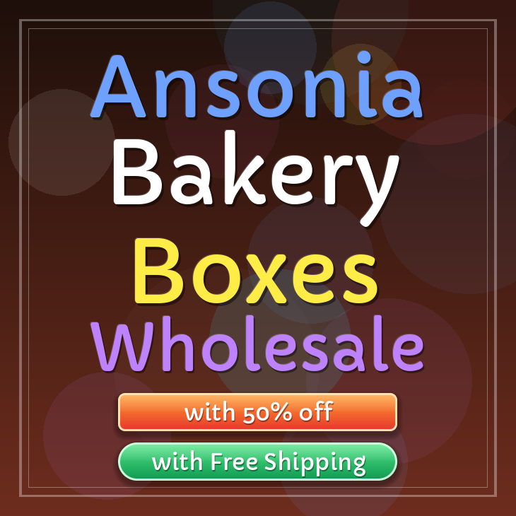 Ansonia bakery boxes