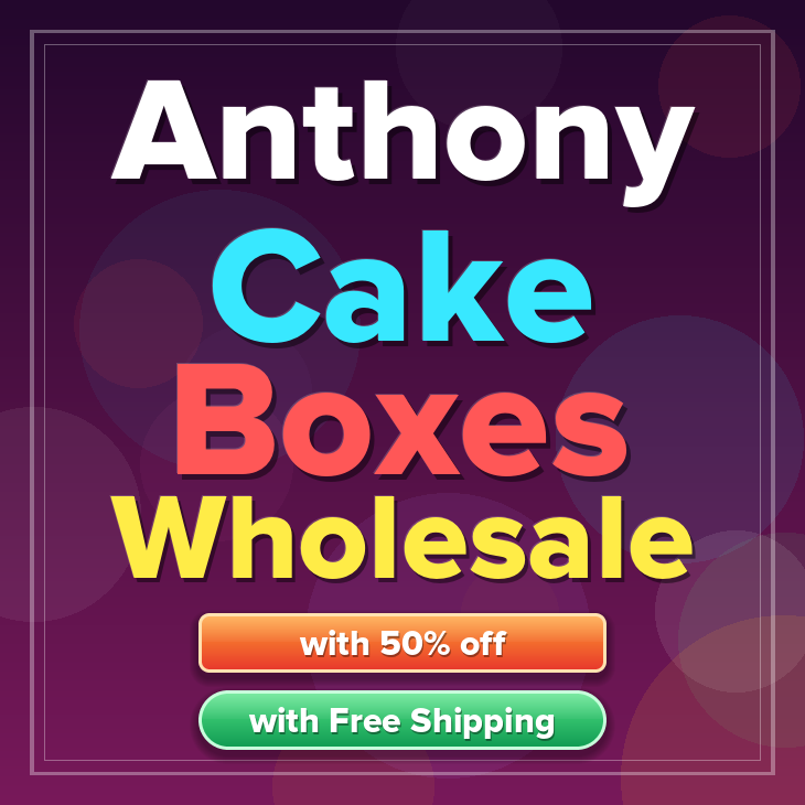 Anthony cake boxes