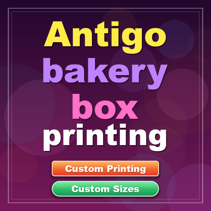 Antigo bakery box printing