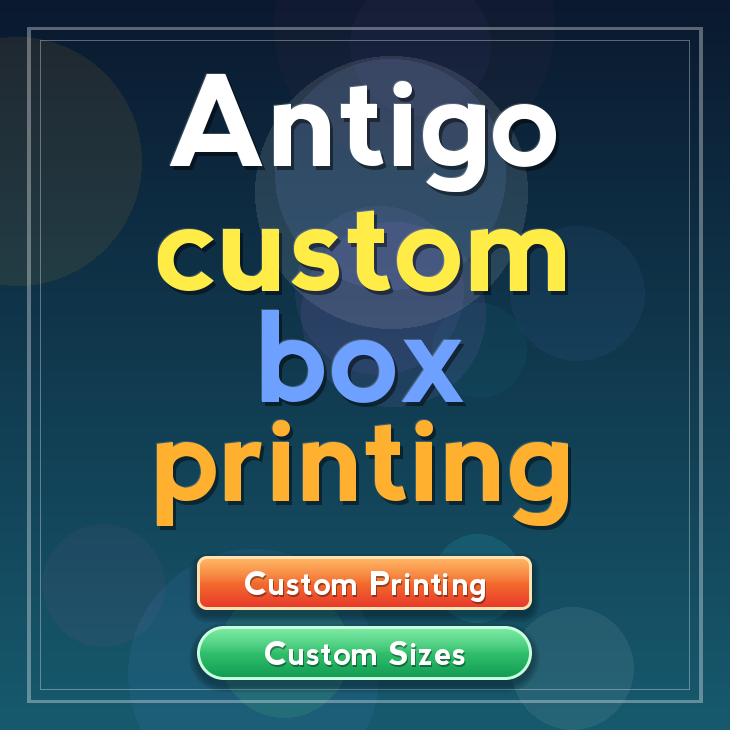 Antigo custom box printing