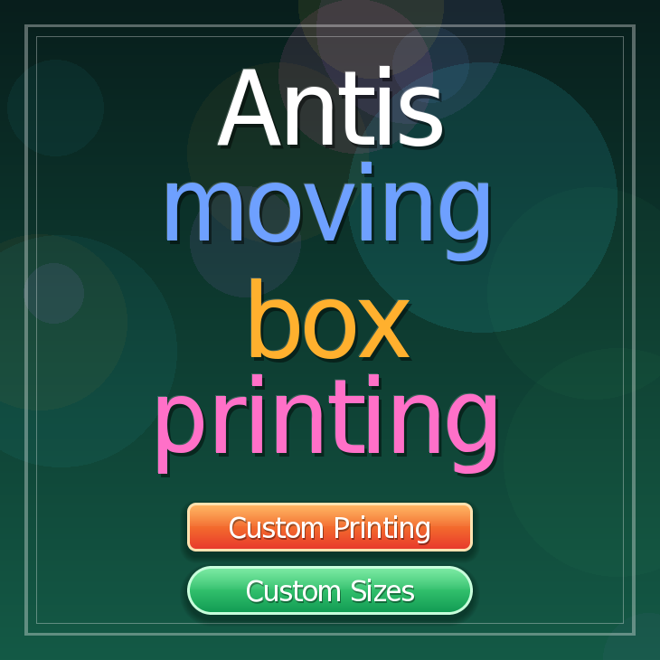 Antis moving box printing