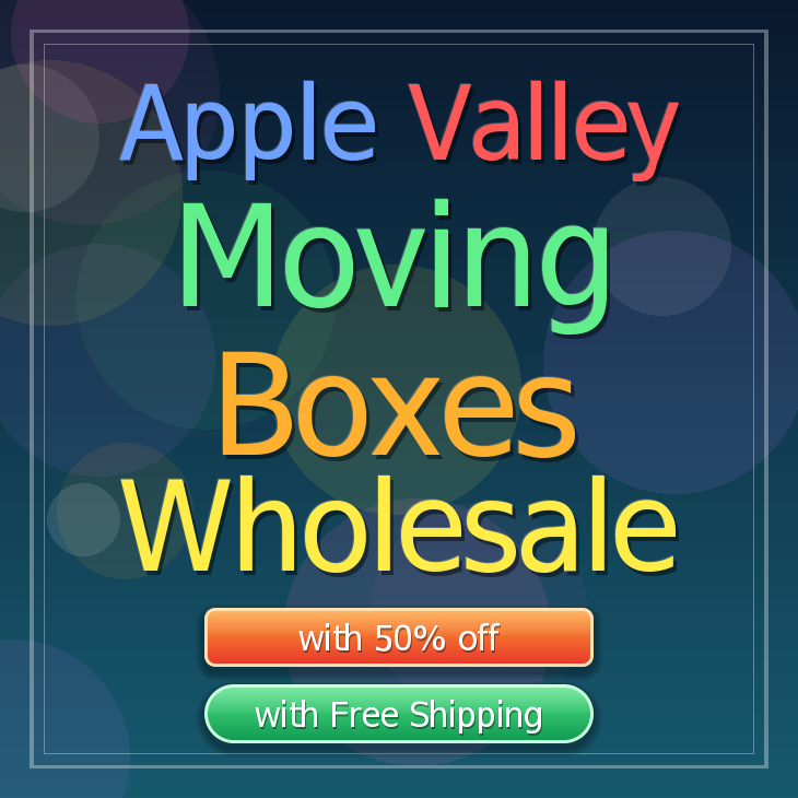 Apple Valley moving boxes
