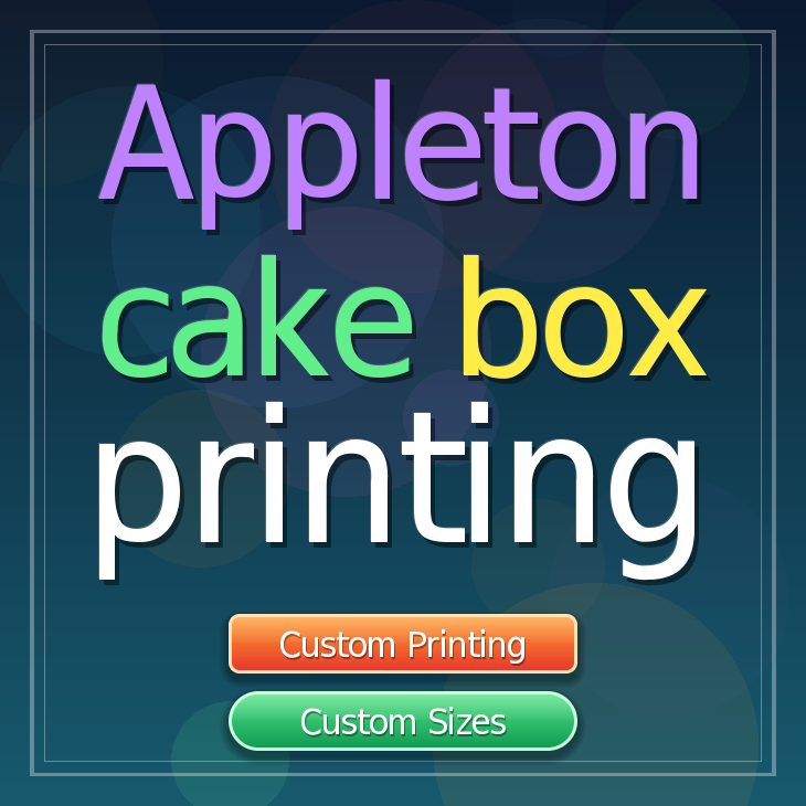 Appleton cake box printing