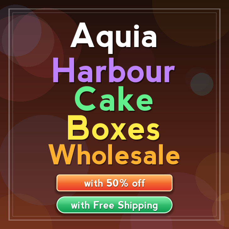 Aquia Harbour cake boxes