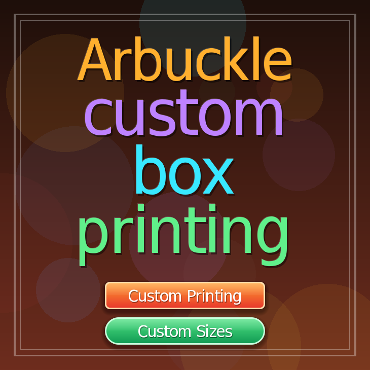 Arbuckle custom box printing