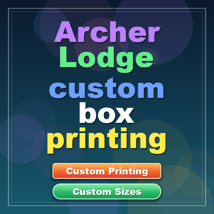 Archer Lodge custom box printing