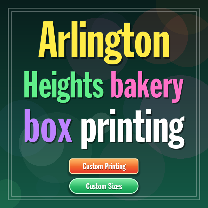 Arlington Heights bakery box printing