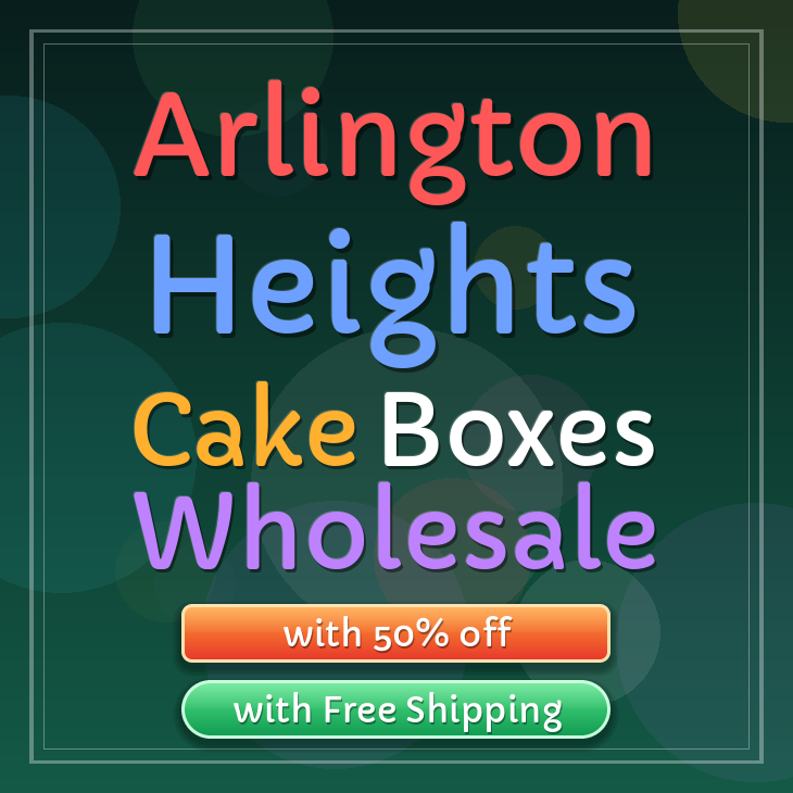 Arlington Heights cake boxes