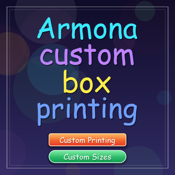 Armona custom box printing