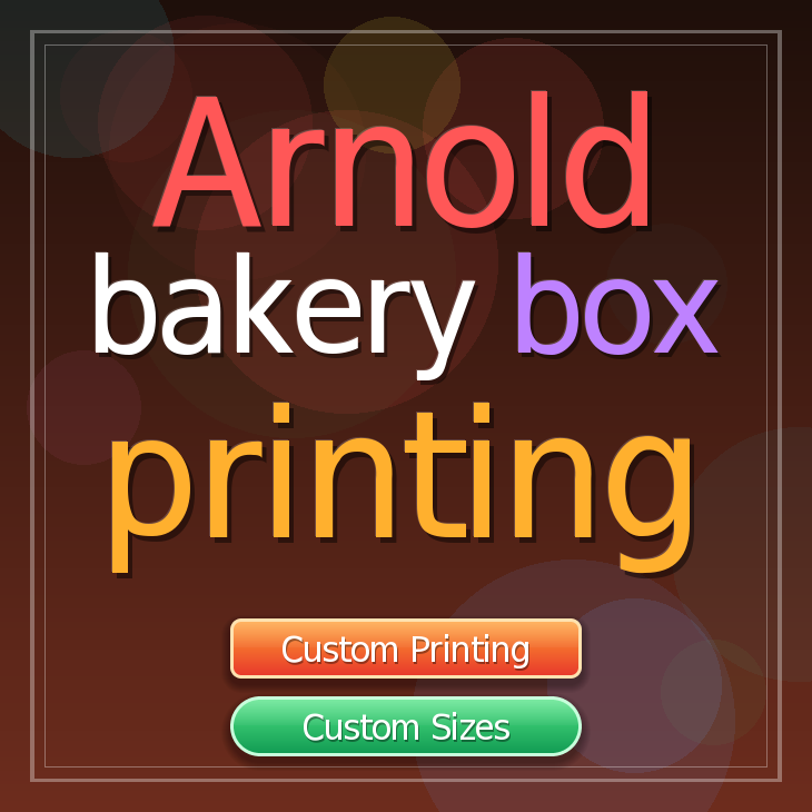 Arnold bakery box printing