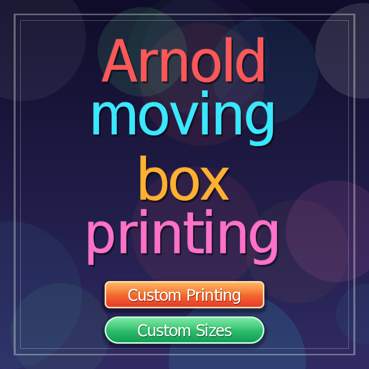 Arnold moving box printing