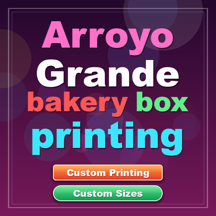 Arroyo Grande bakery box printing