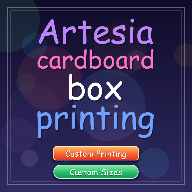 Artesia cardboard box printing
