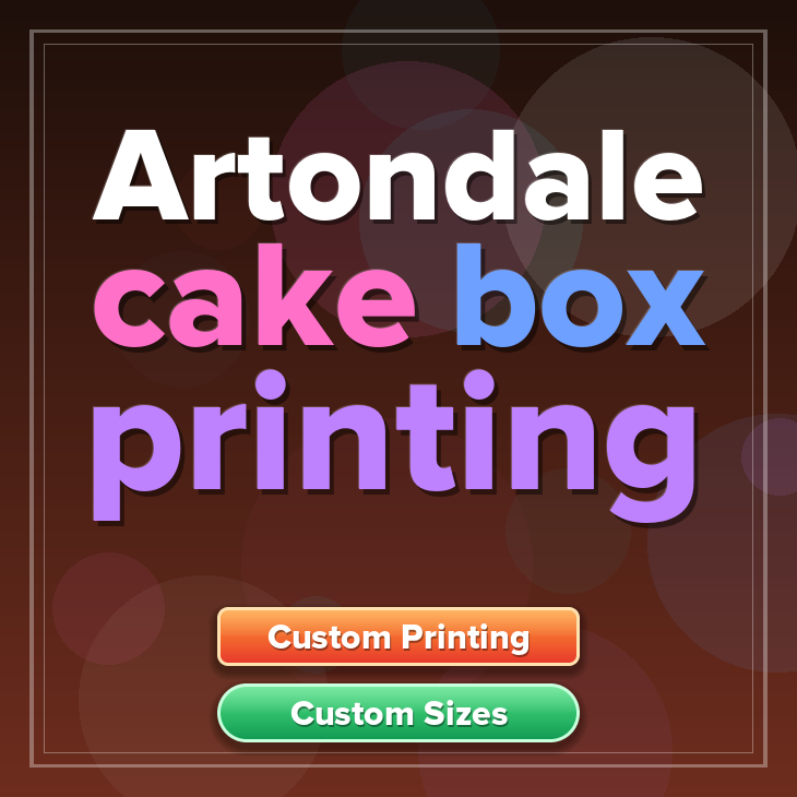 Artondale cake box printing