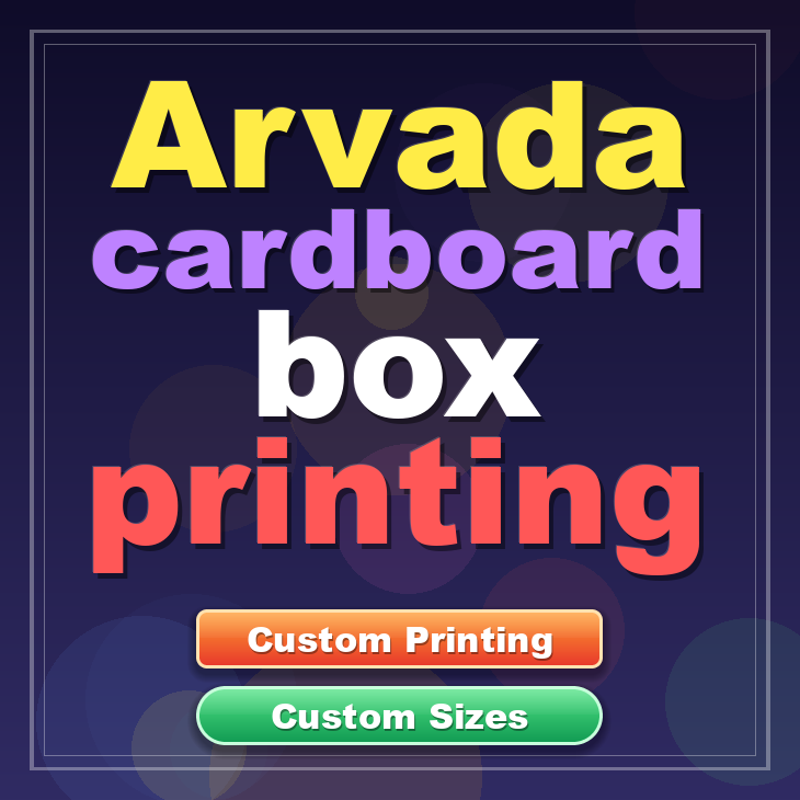 Arvada cardboard box printing