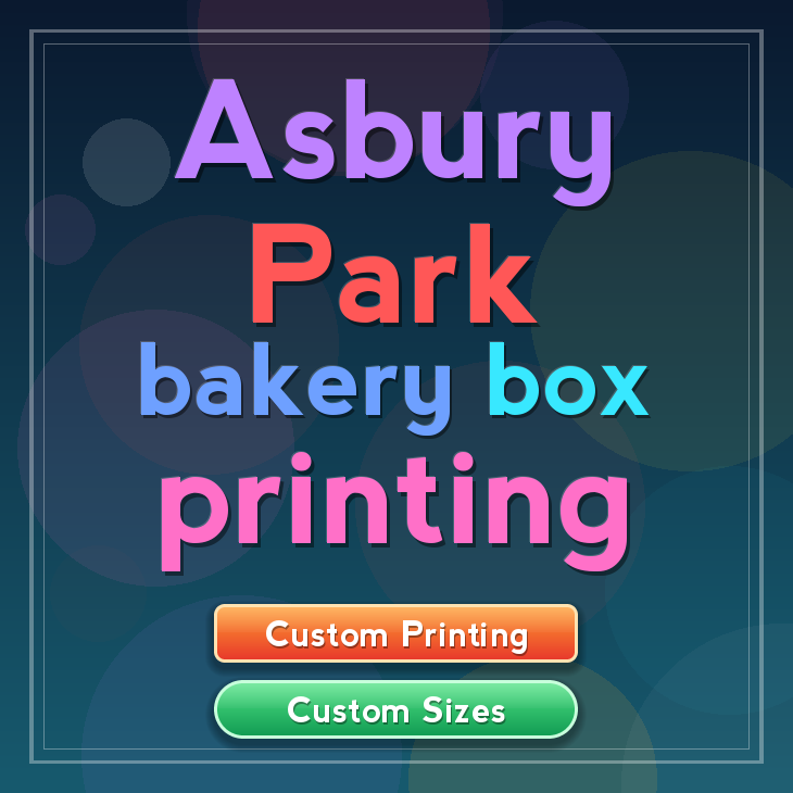 Asbury Park bakery box printing