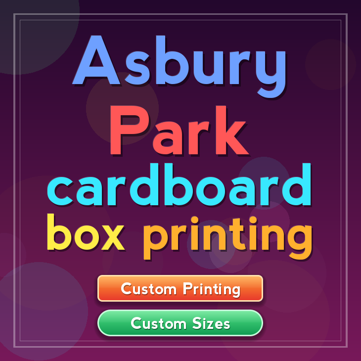 Asbury Park cardboard box printing