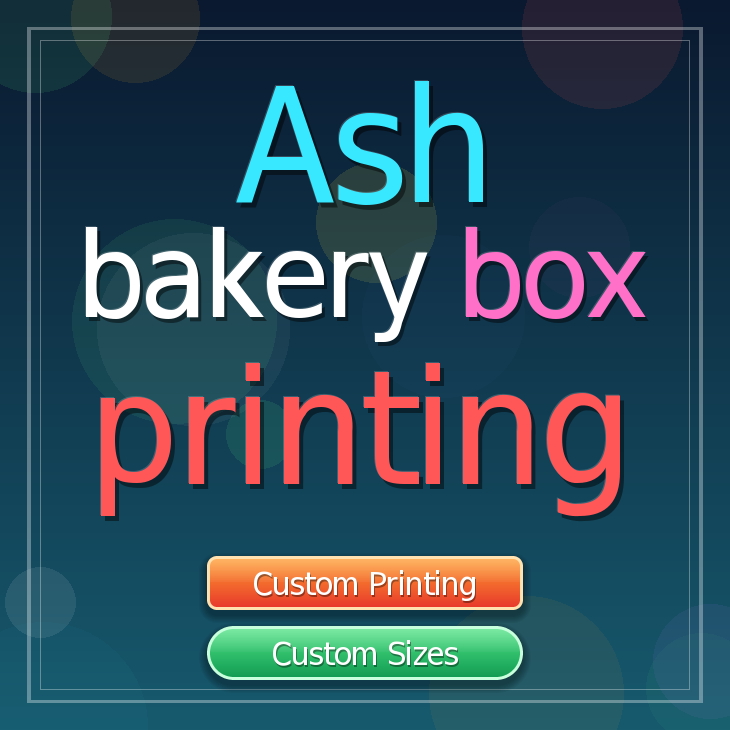 Ash bakery box printing