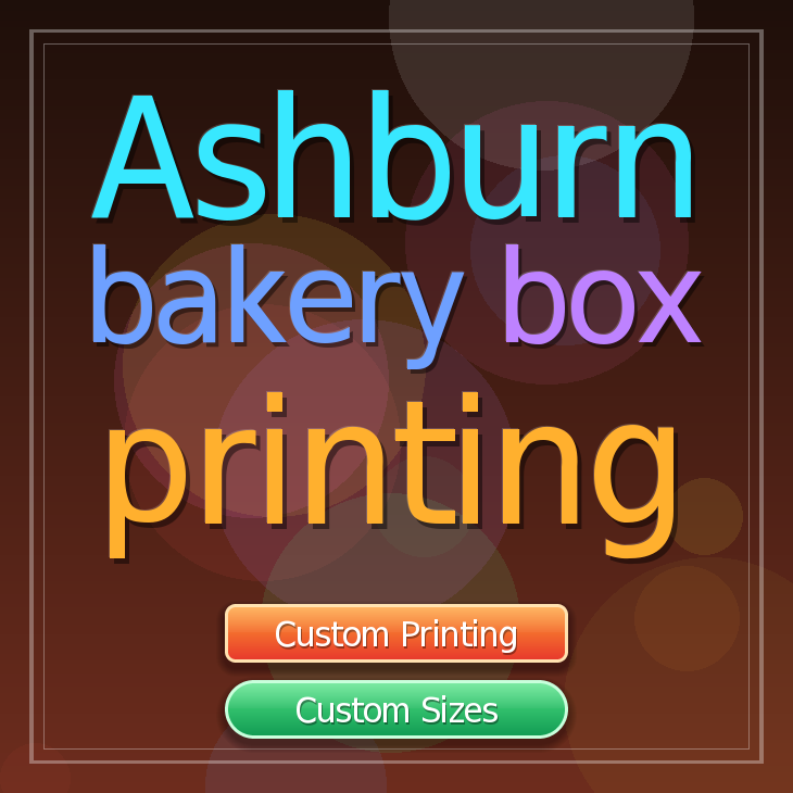 Ashburn bakery box printing