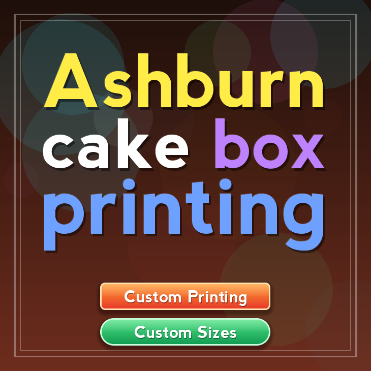 Ashburn cake box printing