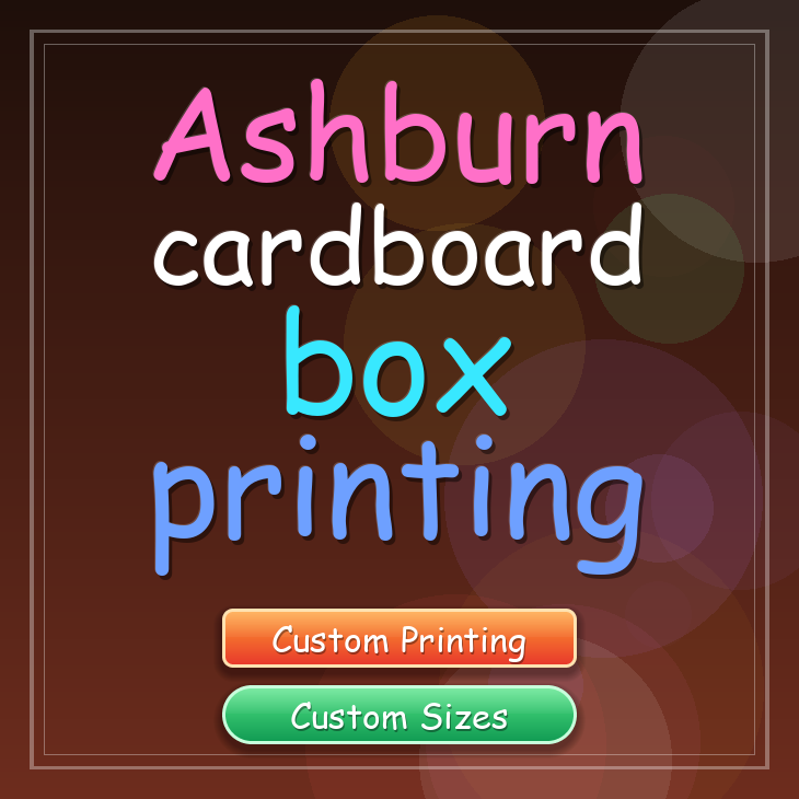 Ashburn cardboard box printing