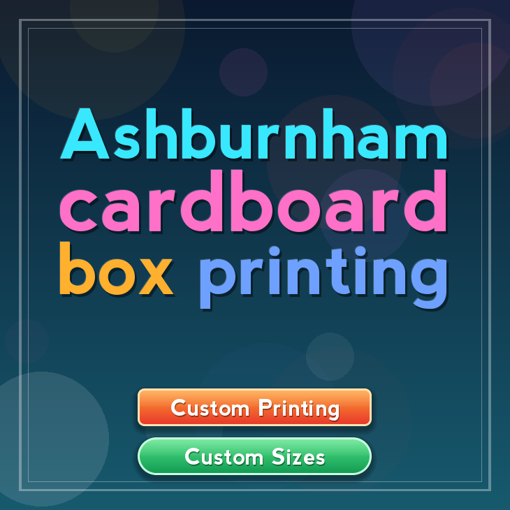 Ashburnham cardboard box printing