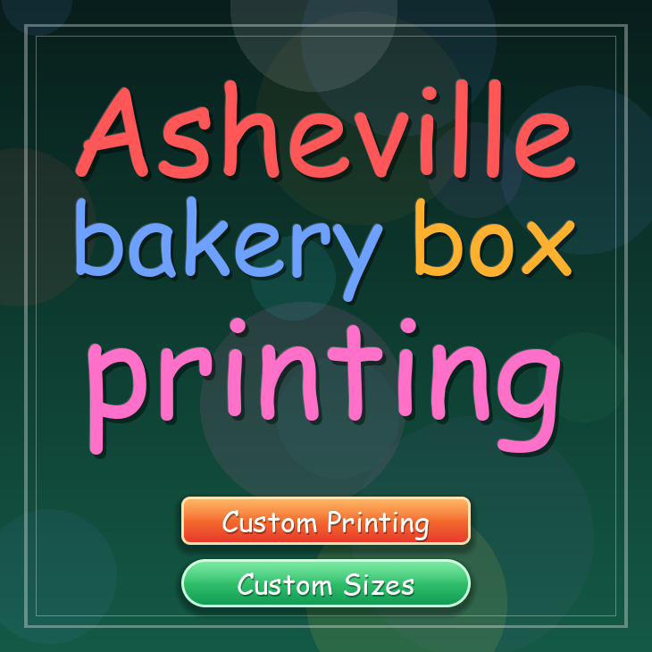 Asheville bakery box printing